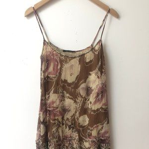 Elie Tahari Y2K Floral / Beaded Camisole